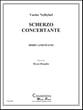 SCHERZO CONCERTANTE French Horn and Piano P.O.D. cover
